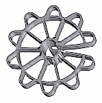 Uni-ring  ijzer tot 12mm en 20 mm